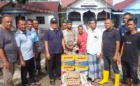 Tunda kampanye dialogis hari terakhir, Cabup Pidie Jaya Said Mulyadi pilih jenguk korban banjir di Meureudu