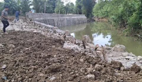 Tanggul proyek senilai Rp15 miliar jebol di Pidie, ini kata pakar konstruksi