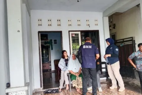 BNN geledah rumah AN, warga NTB yang ditangkap bersama warga Aceh di Lombok