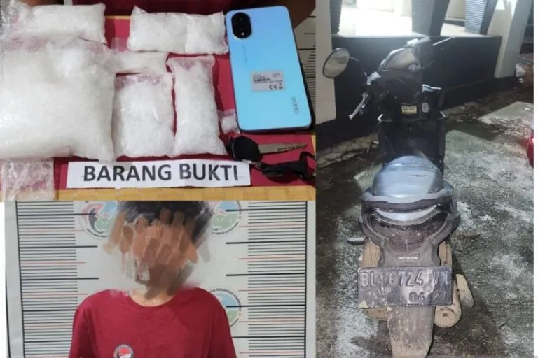 Polres Nagan tangkap pemuda pengedar narkoba, 600 gram sabu diamankan