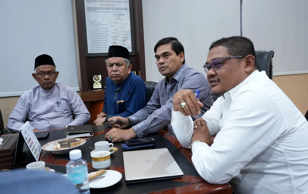 Bertemu Rektor UIN A-Raniry Banda Aceh, Ketua BRA bahas peringatan 20 tahun Damai Aceh