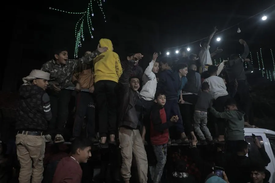 Warga Palestina sambut gembira kesepakatan genjatan senjata Israel dan Hamas