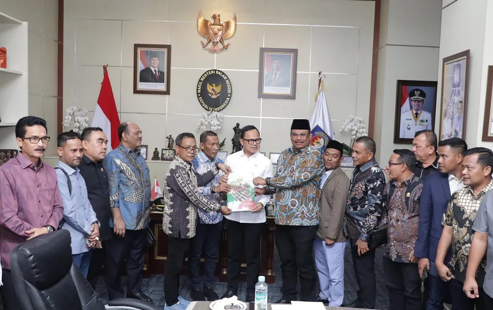 Datangi Kemendagri, Ketua DPR Aceh minta pelantikan Mualem-Dek Fadh 7 Februari 2025