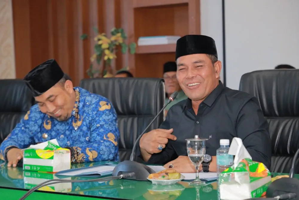 Iswanto ajak Bupati terpilih Aceh Besar Muharram Idris silaturahmi bersama pimpinan SKPK