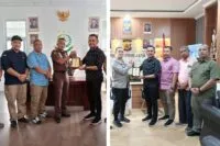 KIP Pidie Jaya beri penghargaan kepada Kapolres dan Kajari