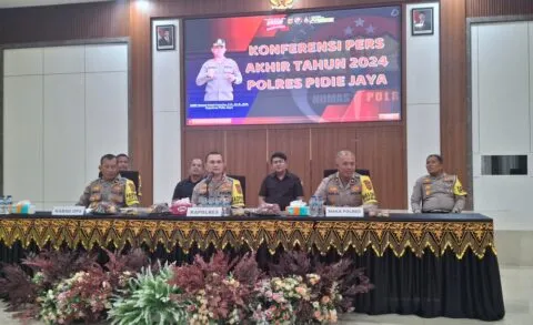 Polres Pidie Jaya targetkan penanganan korupsi tahun 2025