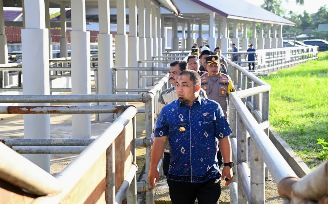 Satu tahun mangkrak, RPH Aceh Besar kembali difungsikan, Pj Bupati : sudah kita renovasi