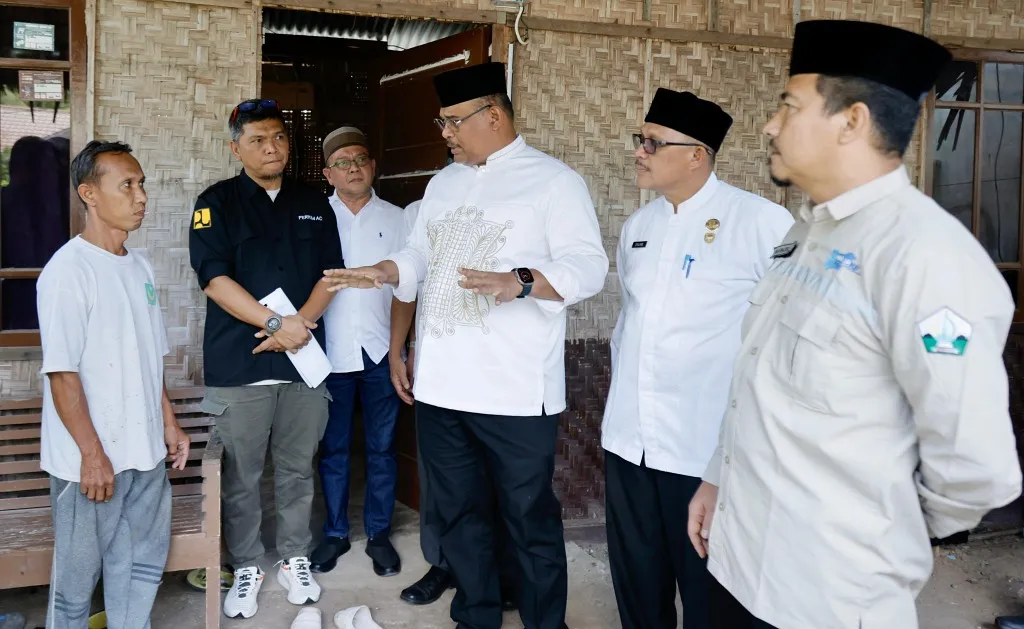 Tinjau proses verifikasi rumah bantuan pemerinta, Pj Gubernur Aceh : Kita ingin pastikan tepat sasaran