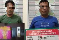Edarkan dan jualan narkoba, PNS di Lhokseumawe Aceh ditangkap polisi, barang bukti 1 kilogram sabu