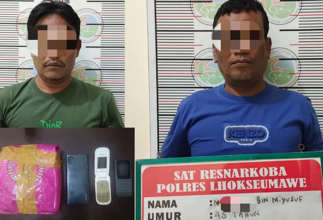 Edarkan dan jualan narkoba, PNS di Lhokseumawe Aceh ditangkap polisi, barang bukti 1 kilogram sabu