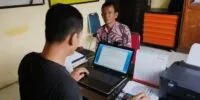 Ismail M Adam wartawan di Pidie Jaya dianiaya Keuchik