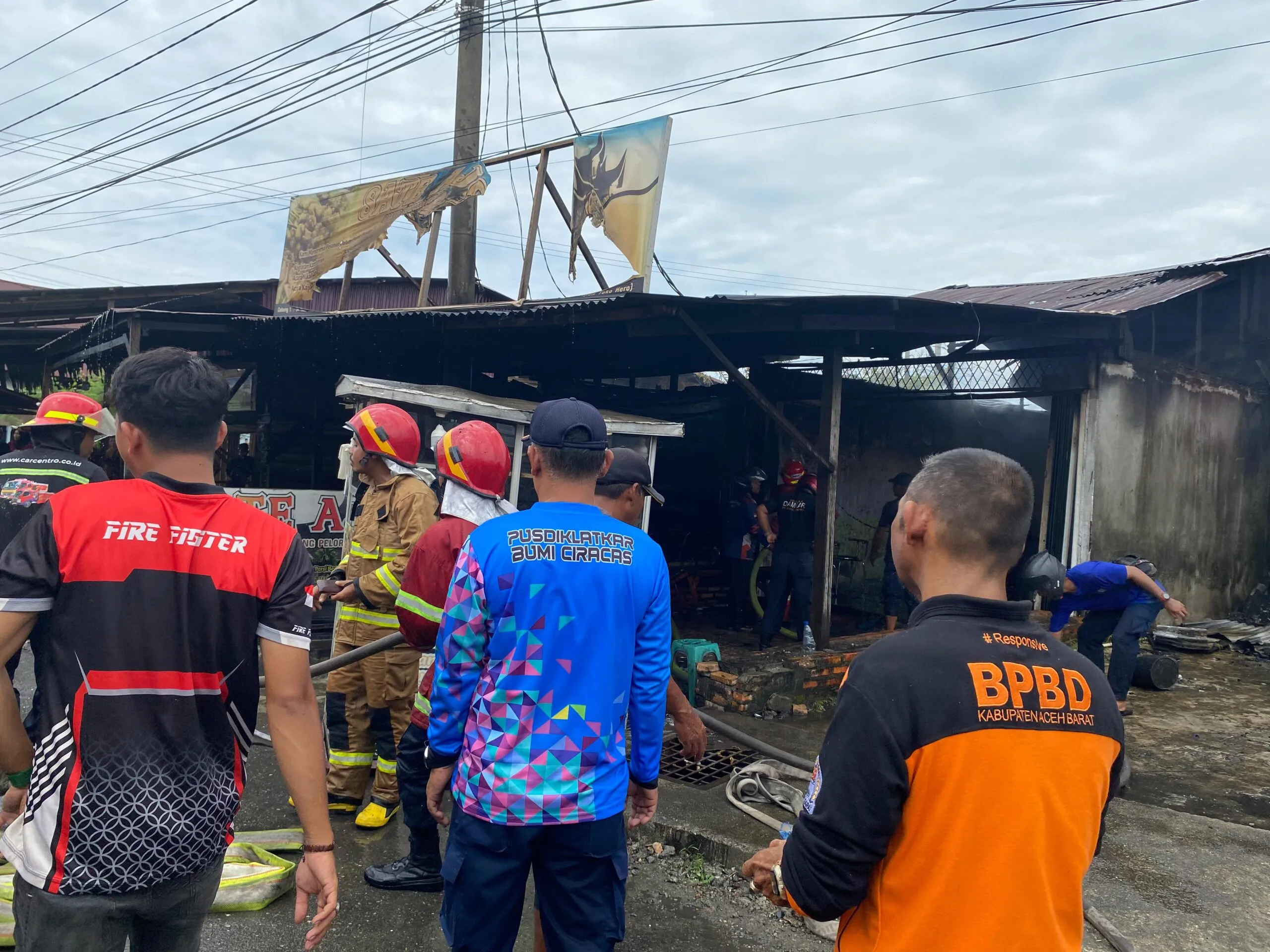 Enam Bangunan Ludes Terbakar di Aceh Tenggara dan Aceh Barat
