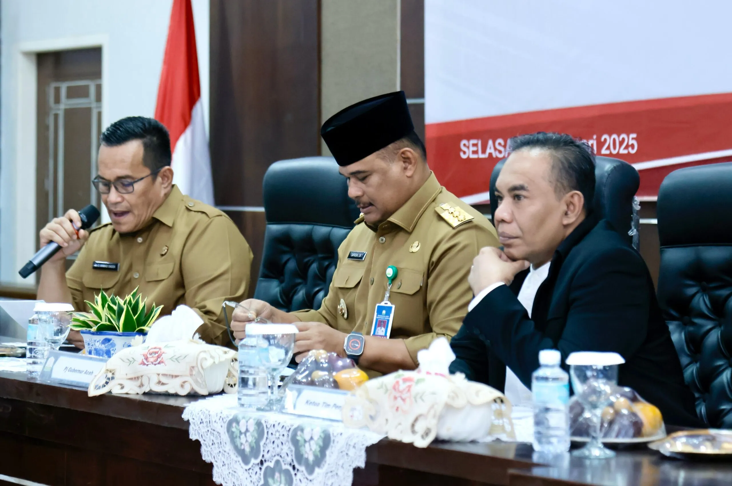 Pj Gubernur Aceh Tegaskan Penyusunan RPJMA Harus Cermat dan Berbasis Data Akurat