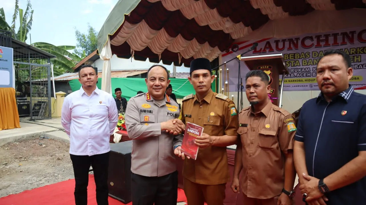 Gampong Lam Rukam Resmi Jadi Kampung Bebas Narkoba ke-24 di Banda Aceh