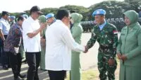 467 personel Satgas TNI Kontingen Garuda dari Aceh dikirim ke Lebanon, Plt Sekda Alhudri ikut acara penglepasan