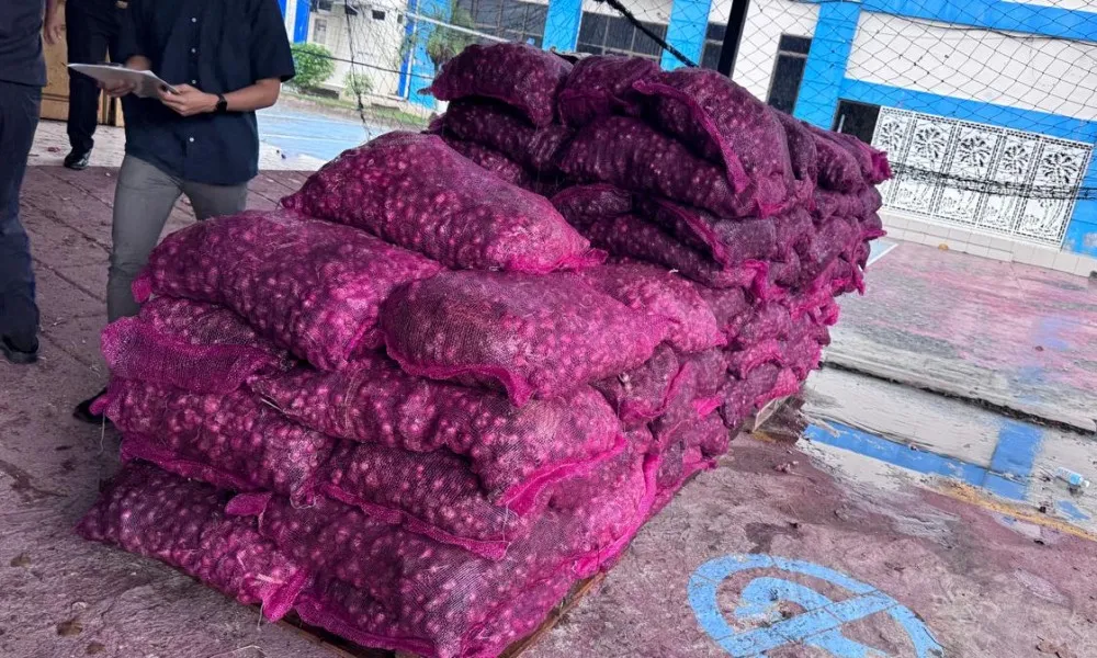 BC Aceh gagalkan penyelundupan bawang merah dan pakain bekas