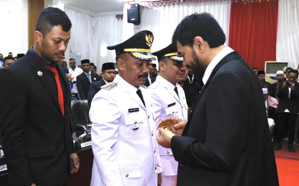 Sarjani resmi jabat Bupati Pidie periode kedua usai dilantik Mualem