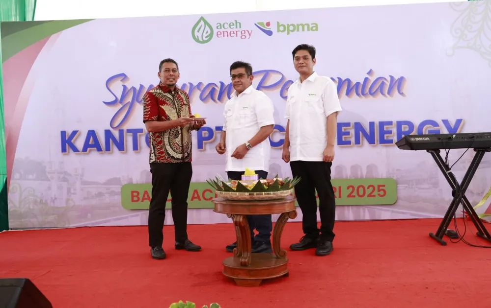 Aceh Energy buka kantor di Banda Aceh, peresmian dihadiri Wakil Kepala BPMA Niza Saputra