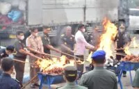 Kanwil BC Aceh musnahkan bawang merah dan pakai bekas