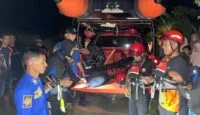 Dua bocah tenggelam di Sungai Indrapuri Aceh Besar, usai pencarian lima jam ditemukan dalam keadaan meninggal dunia