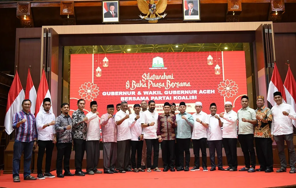 Gubernur Aceh Muzakir Manaf undang pimpinan partai koalisi buka puasa bersama