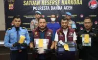 Warga Aceh Timur nekat selundupkan satu kilogram sabu ke Sulawesi Tenggara lewat Bandara Sultan Iskandar Muda Aceh Besar