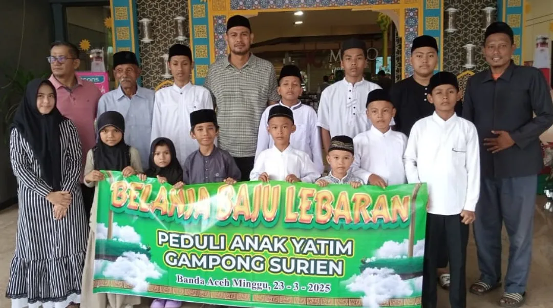 Anak Yatim di Gampong Surien Banda Aceh peroleh Rp1 juta untuk beli baju lebaran