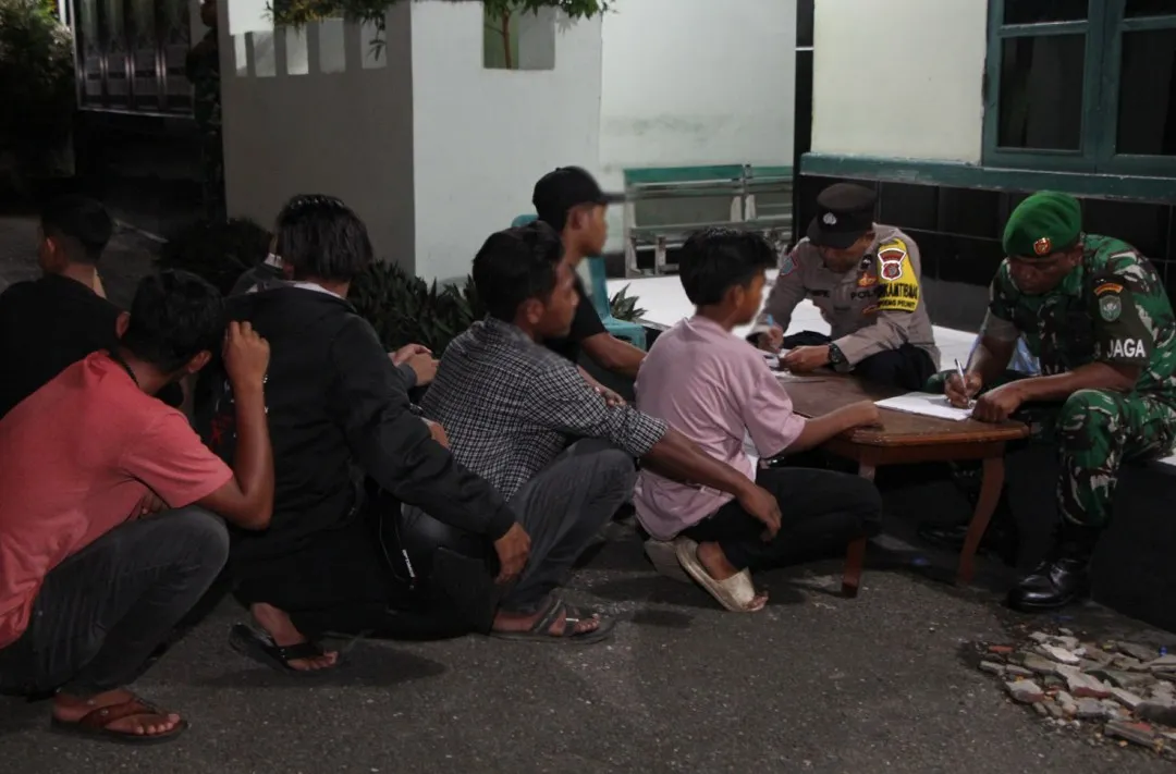 135 remaja dan 64 motor diamankan TNI/Polri di Banda Aceh