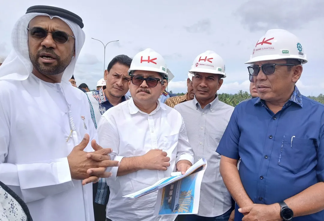 Uni Emirat Arab tertarik bangun tol Pangkalan Brandan-Langsa-Sigli