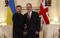 Zelenksy, diusir dari Amerika Serikat namun diterima hangat di Inggris