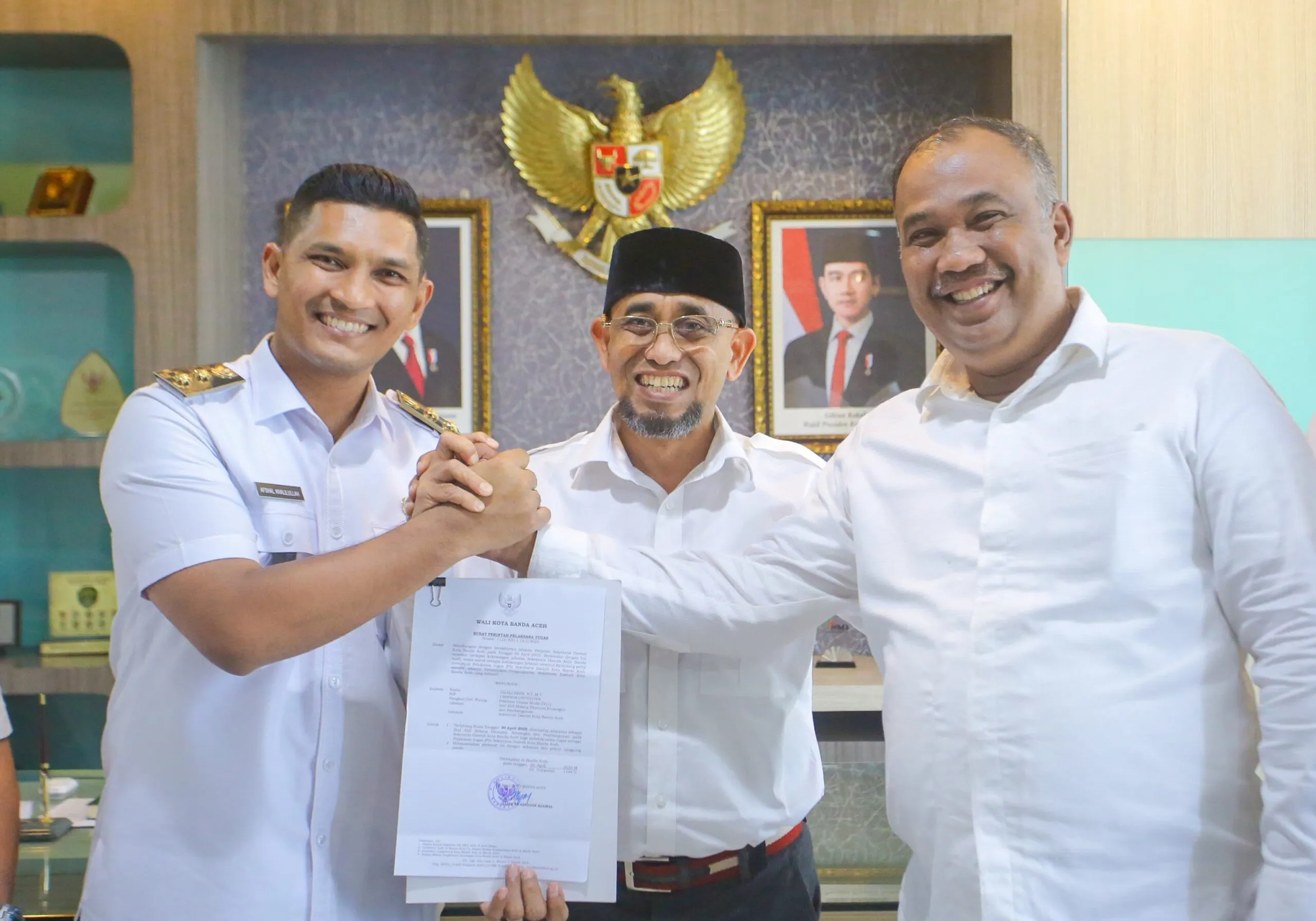 Wali Kota Illiza tunjuk Jalaluddin sebagai Plt Sekda