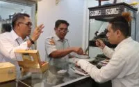 Polresta Banda Aceh uji berat takaran emas yang diperdagangkan ke warga