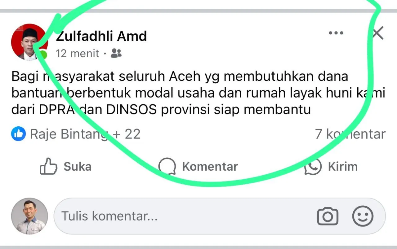 Ketua DPR Aceh tagaskan tak punya akun Facebook