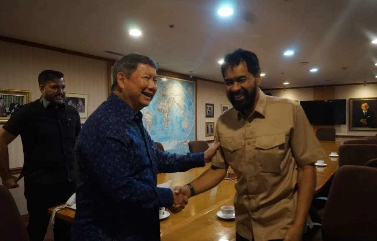 Bertemu adik Prabowo, Mualem minta bekas lahan AAF dan fasilitas penggilingan padi skala modern