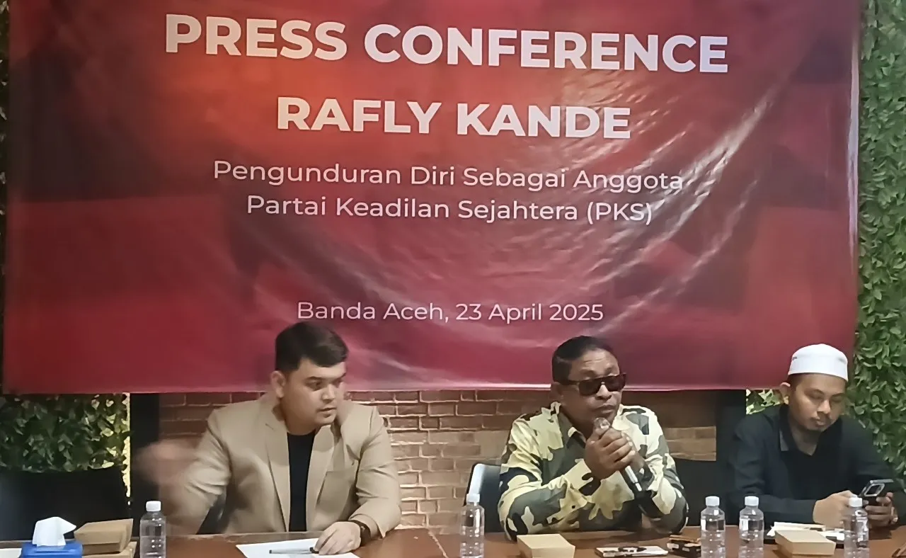 Rafly Kande Mundur, ini penjelasan Ketua DPW PKS Aceh 