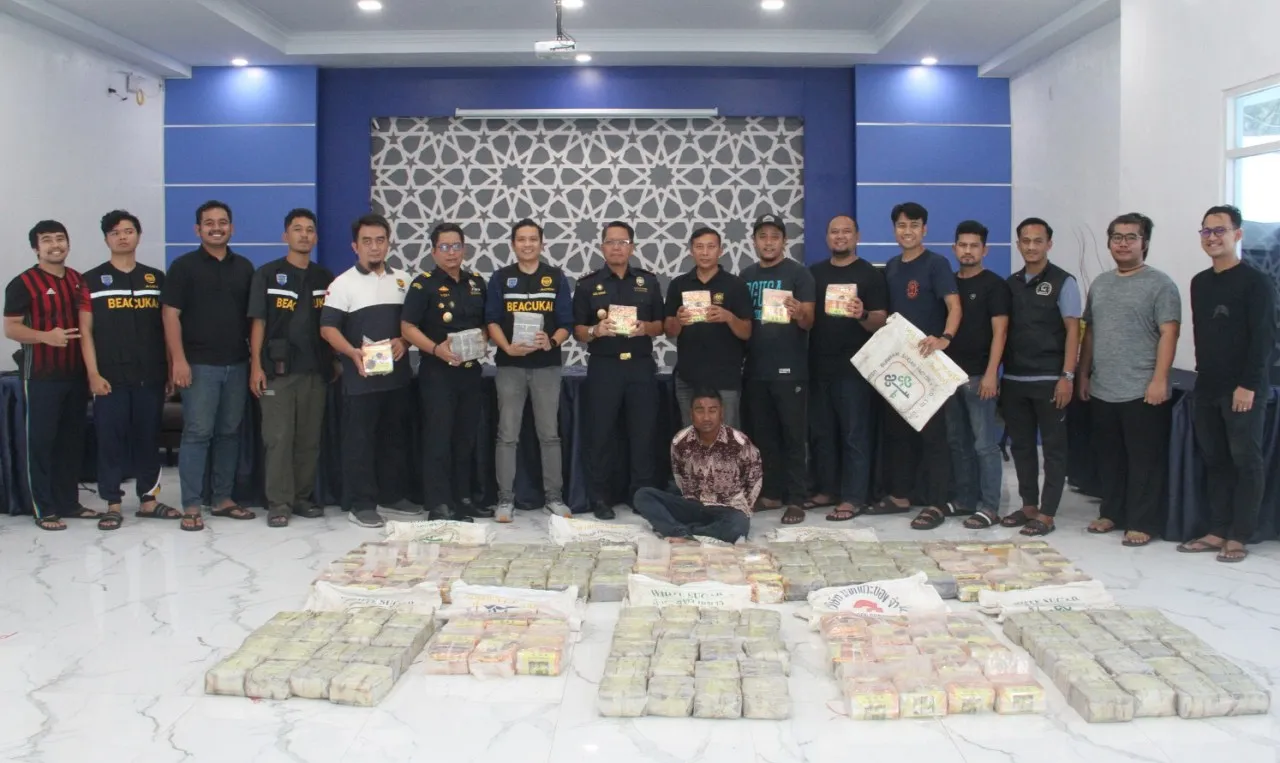 Warga Bireuen di Aceh ditangkap kasus penyelundupan 192 kilogram sabu
