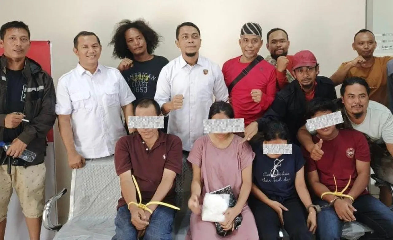 Empat pemasok sabu di Aceh Tenggaran ditangkap polisi, dua pelaku perempuan
