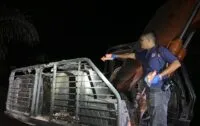 Alat berat PT Satya Agung terbakar di Aceh Utara