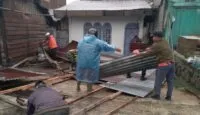 Banjir dan angin puting beliung di Bener Meriah, BPBA : 19 rumah warga rusak