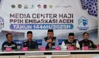 Kloter I jemaah haji Aceh 17 Mei 2025 masuk asrama