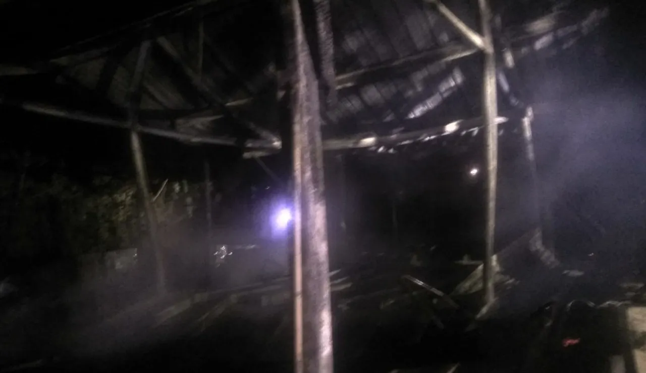 Rumah M Nazar dan RX King terbakar di Aceh Besar