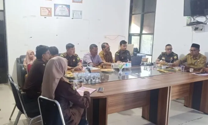 Kejari Pidie Jaya bersama inspektorat ekspose audit perhitungan kerugian keuangan negara kasus dugaan korupsi di dinas perhubungan