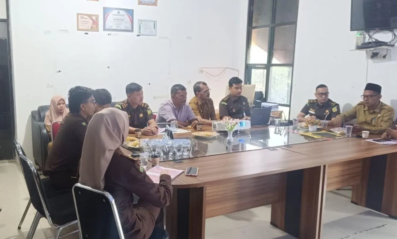 Kejari Pidie Jaya bersama inspektorat ekspose audit perhitungan kerugian keuangan negara kasus dugaan korupsi di dinas perhubungan