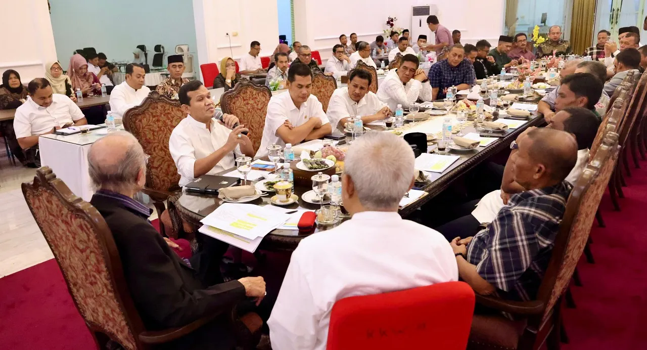 Ketua DPR Aceh dan Tim Perumus Revisi UUPA minta masukan ke Wali Nanggroe