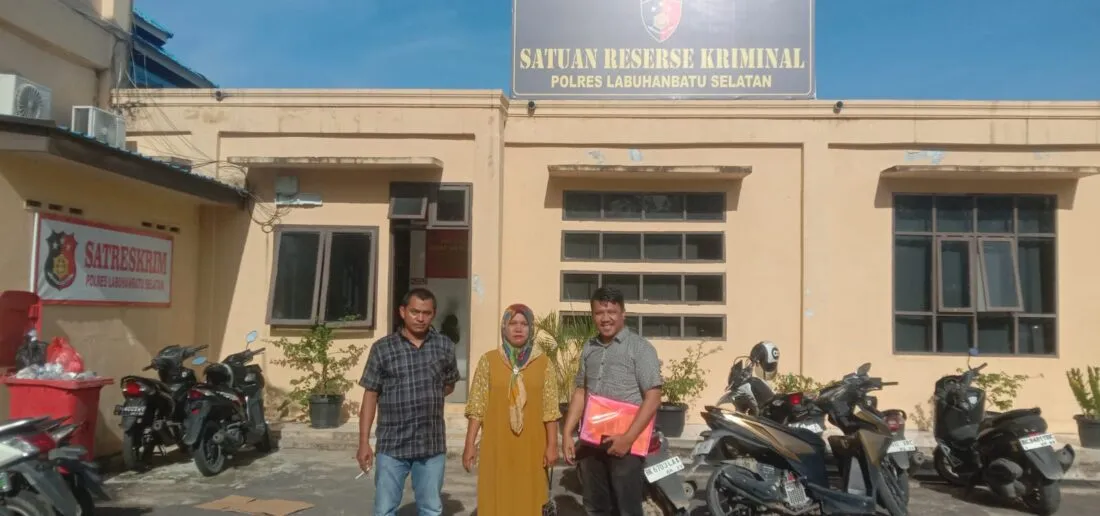 Keluarga terlapor kasus pelecehan seksual di Labusel protes penetapan tersangka