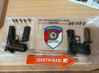 Sinyak, warga Aceh Utara ditangkap polisi atas kepemilikan dua pistol rakita
