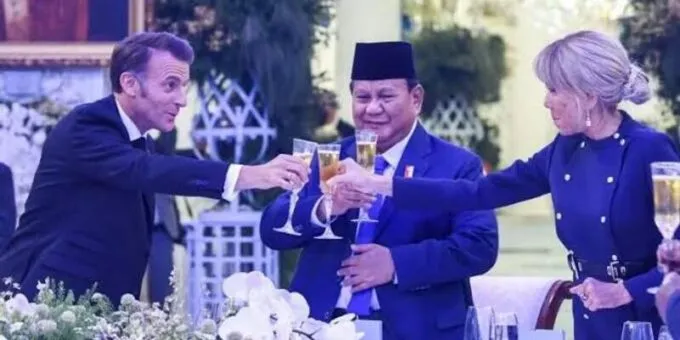 Istana pastikan Prabowo tidak minum alkohol, Yusuf Permana : Itu sari apel
