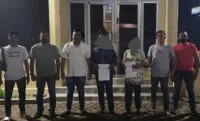 Dua pria renta palak pedagang di kawasan Tanjung Selamat Aceh Besar ditangkap petugas Polsek Darussalam