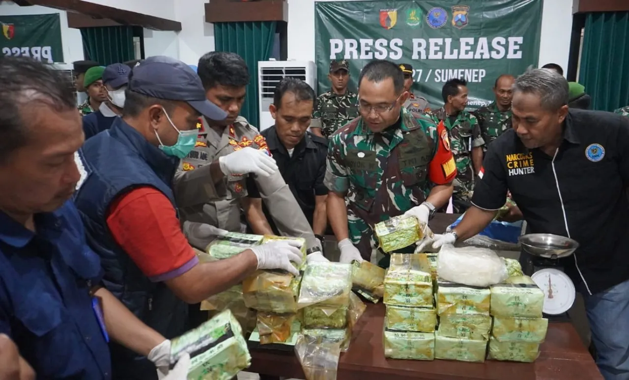 Temuan sabu 35 kilogram di Sumenep, Dandim serahkan ke Polres, begini kronologisnya
