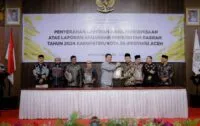 Pidie Jaya raih WTP atas LKPD 2024, diterima oleh Bupati Syibral Malasyi